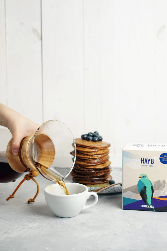 Kawowe pancakes