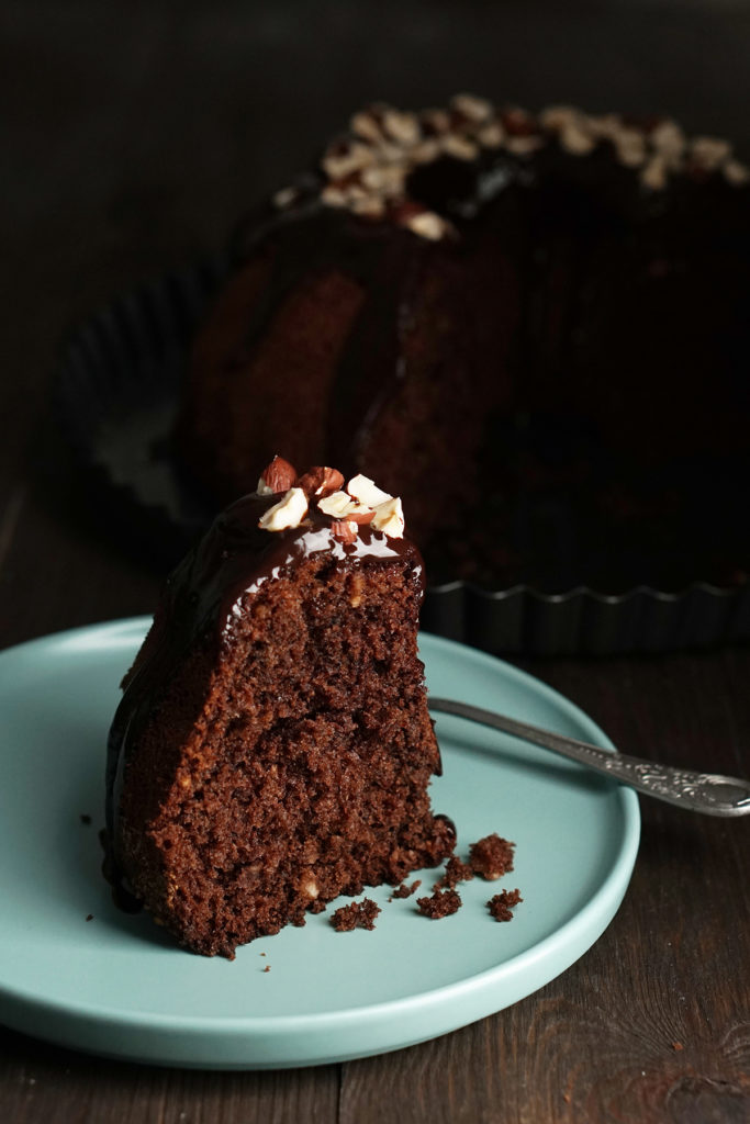 Babka czekoladowo-orzechowa